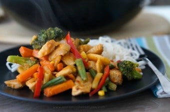 Everyday Meals - Stir-fry with Easy Peanut Sauce! - Sparkles in the ...